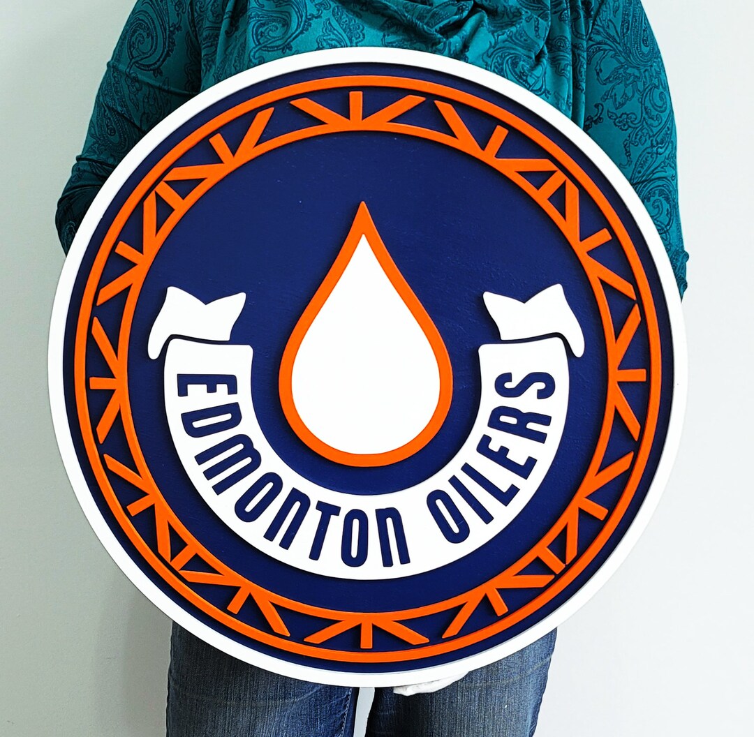 Edmonton Oilers Heritage Games 3D Wooden Sign: Hockey Fan Gift - Etsy ...
