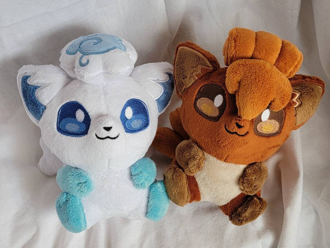stuffed animal vulpix