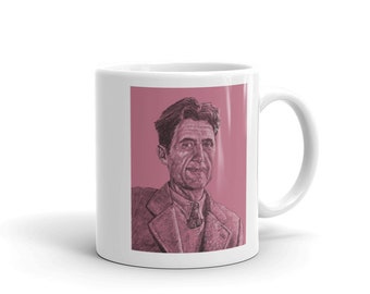 George Orwell Mug | George Orwell Author Mug, Orwell Writer Gift, Teacher Gift, Tableware, Mug Print