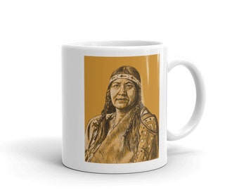 Mourning Dove Mug | Author Mug, Writer Gift, Teacher Gift, Tableware, Native American Gift, Native American Author Mug, Mourning Dove Art