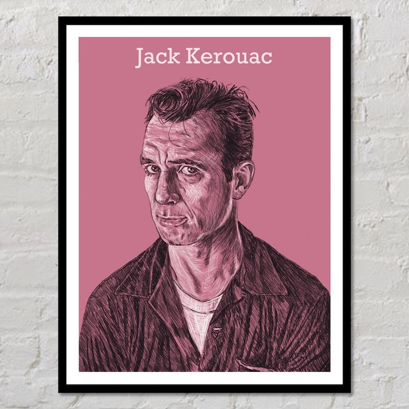 Jack Kerouac Poster - Etsy