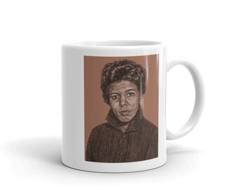 Lorraine Hansberry Mug | Author Mug, Writer Gift, Teacher Gift, Tableware, Mug Print