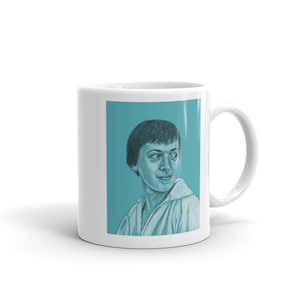 Ursula K. Le Guin Mug Author Mug, Writer Gift, Teacher Gift, Tableware, Mug Print image 1