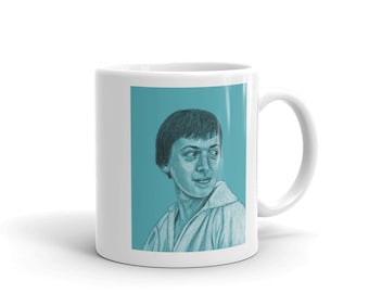 Ursula K. Le Guin Mug | Author Mug, Writer Gift, Teacher Gift, Tableware, Mug Print