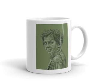 Rachel Carson Mug | Author Mug, Writer Gift, Teacher Gift, Tableware, Mug Print