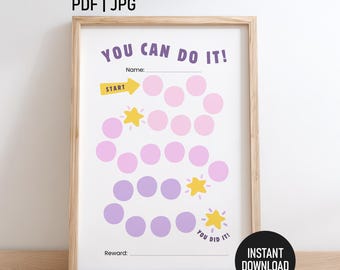 Rainbow Kids Reward Chart Sticker Chart for Kids Behavior Chart Toddler ...