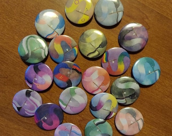Last Call! - Worm on a String Pride Pins - B Grade