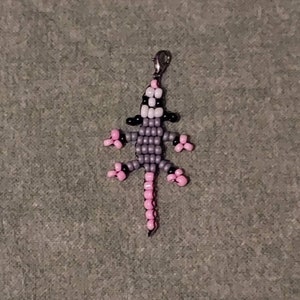 Beaded Possum Charm