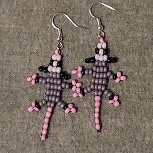 Beaded Possum Earrings