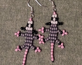 Beaded Possum Earrings