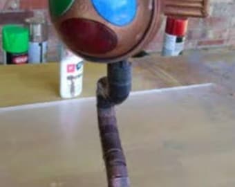 Geschilderde 3D-geprinte War Of The Worlds (1953) Martian Eye
