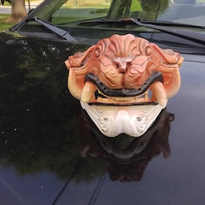 Guardian Lion Menpo Mask can be used as medical mask cover and exercise mask cover. For Wearing or Display Painted or Unpainted 3d Printed