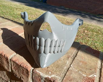Dias de los muertos calavera 1/2 masker. (Doodshoofd halfmasker/mempo)