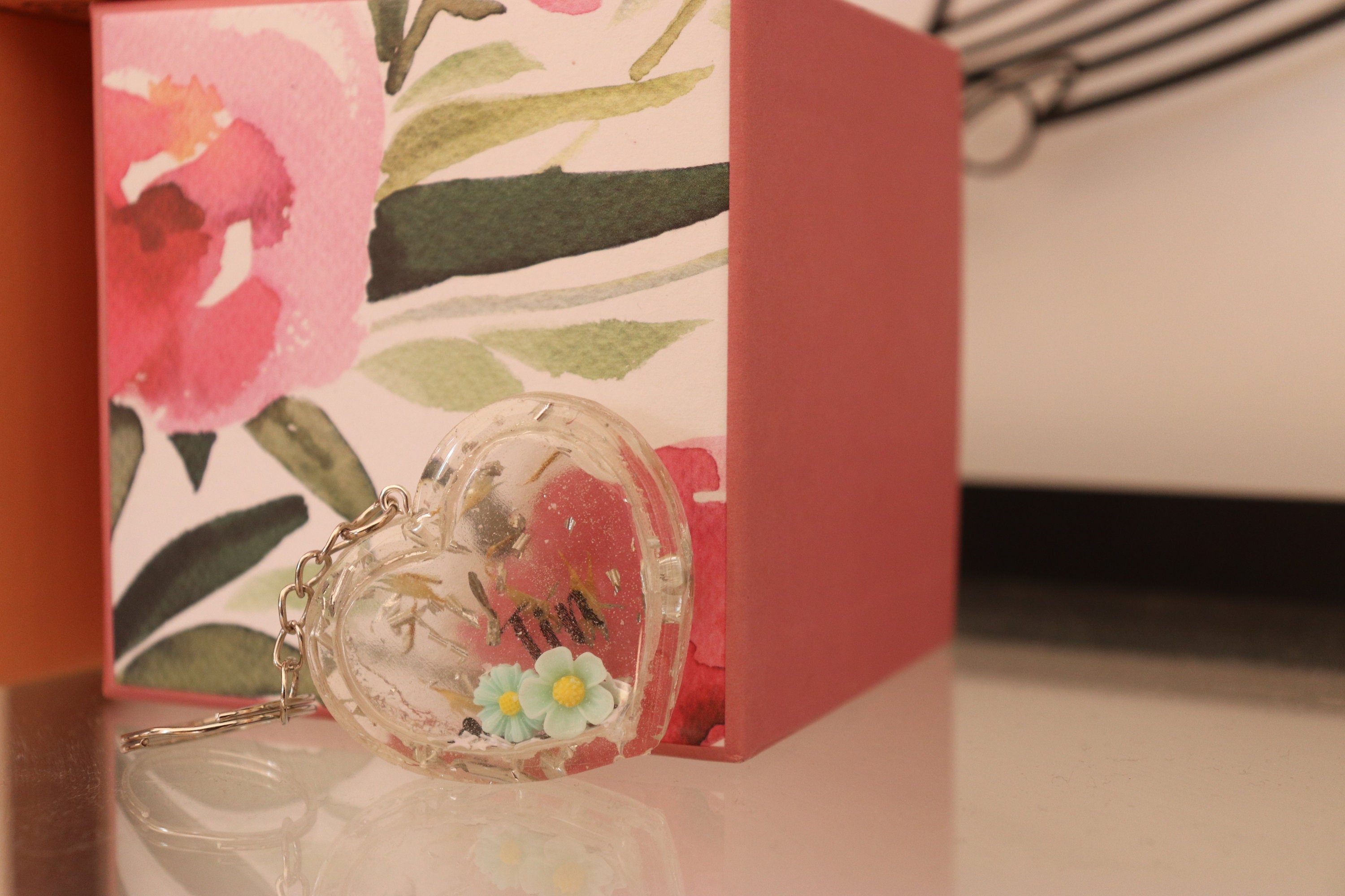 BTS resin keyring: Jung-kook, Jimin, RM, Jin, J-Hope, Suga, V