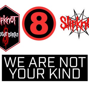 Slipknot Sticker Pack| Small 2 Inch Vinyl Stickers