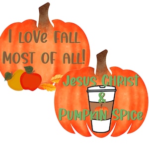 Fall Stickers | Pumpkin Spice | Premium Quality Vinyl Sticker