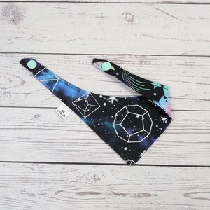 Space Bandanas, Celestial Bandana, Space Cats, Outer Space Bandanas, Meowter Space, Cat Bandanas, Dog Bandanas, Pets