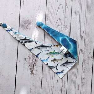 Shark Pet Bandanas, Cat Bandanas, Dog Bandanas, Animal Bandanas, Cute Bandanas, Bandanas for Pets, Shark Bandanas