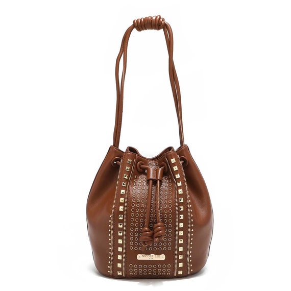 Drawstring designer shop bag