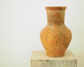 Vintage Terracotta jug - shipping included in price!