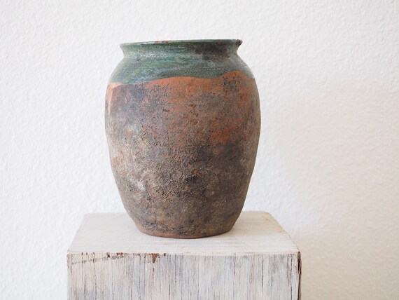 Vintage Terracotta Pot Shipping Included in Price - Etsy