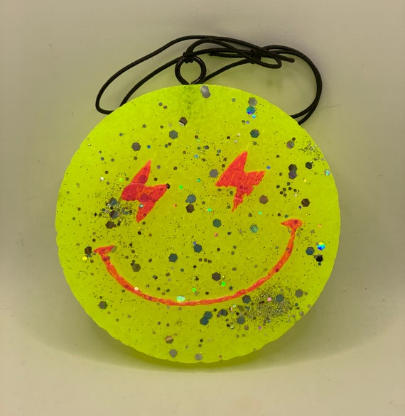 Smiley Car Freshie Gift Car Freshener Smiley Face Car Etsy