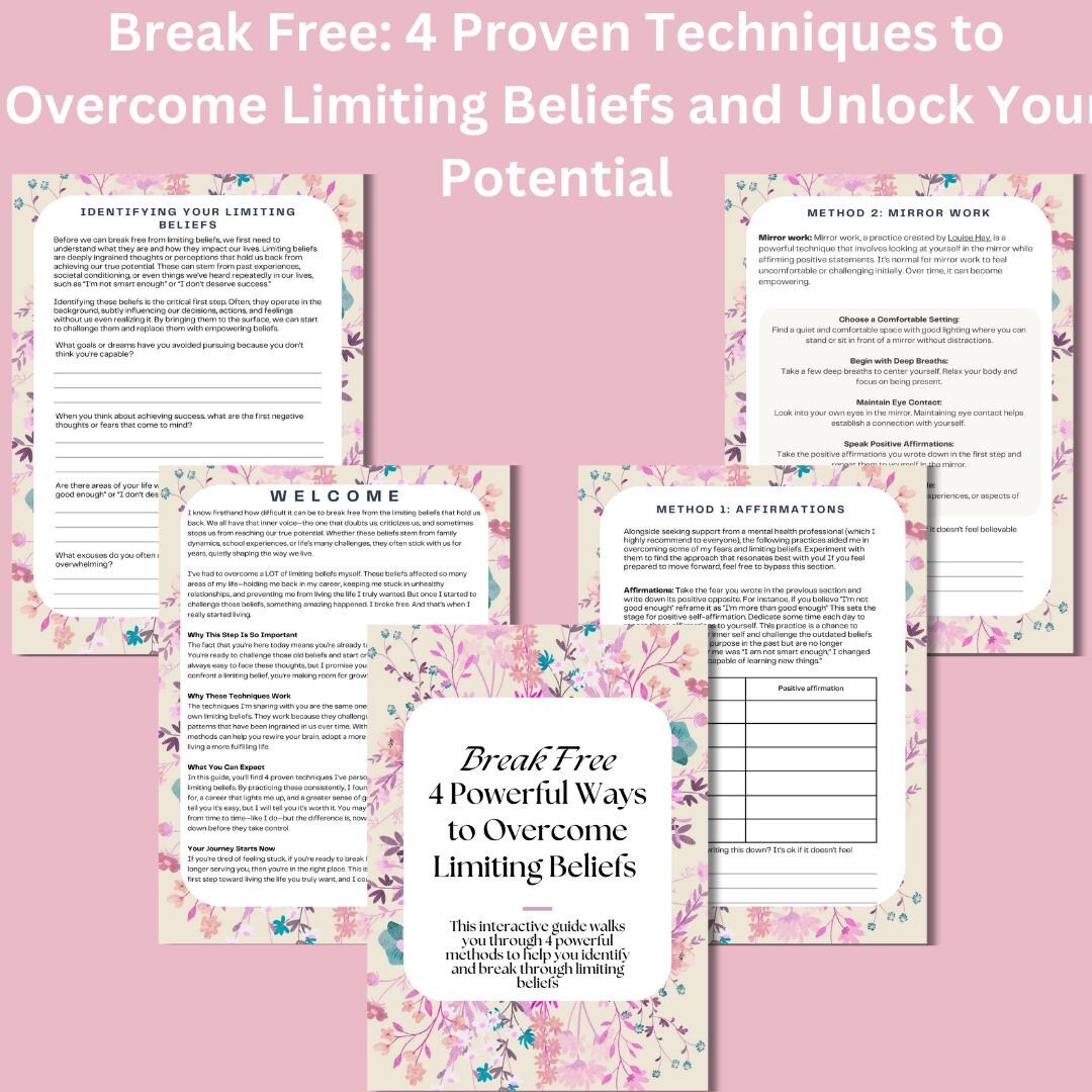 Break Free: Transformative Techniques for Personal Growth and ...