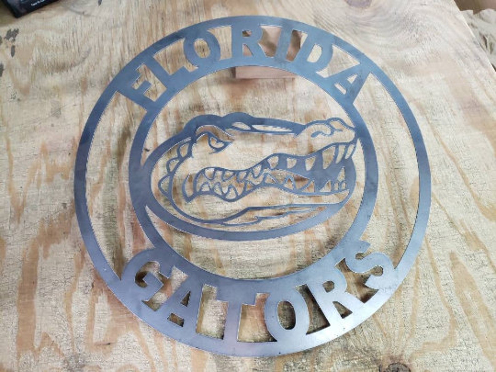 Florida Gators metal sign Etsy