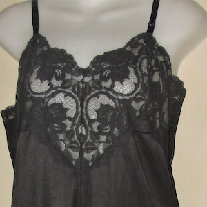 black dress slip size 34