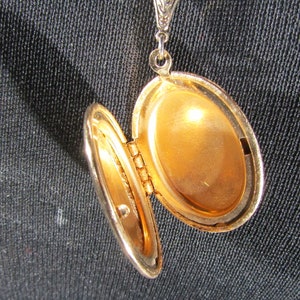 vintage Medaillon Halskette
