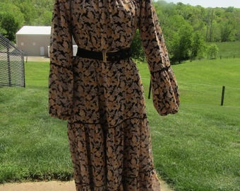 vintage weekend maxi dress size small