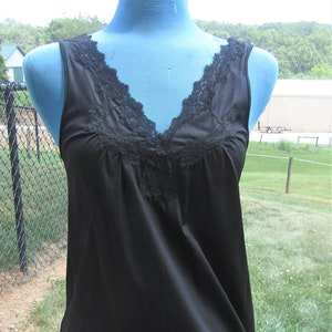 sottoveste vintage in nylon taglia 8 kayser