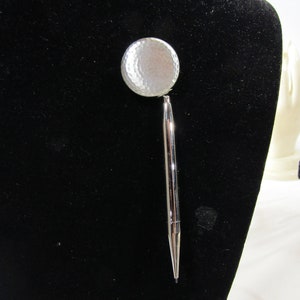 vintage potloodbroche/ketchall