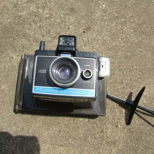 vintage polaroid colorpack II / land camera