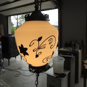 vintage OPKNOPENDE halverwege de eeuw, art deco lamp,