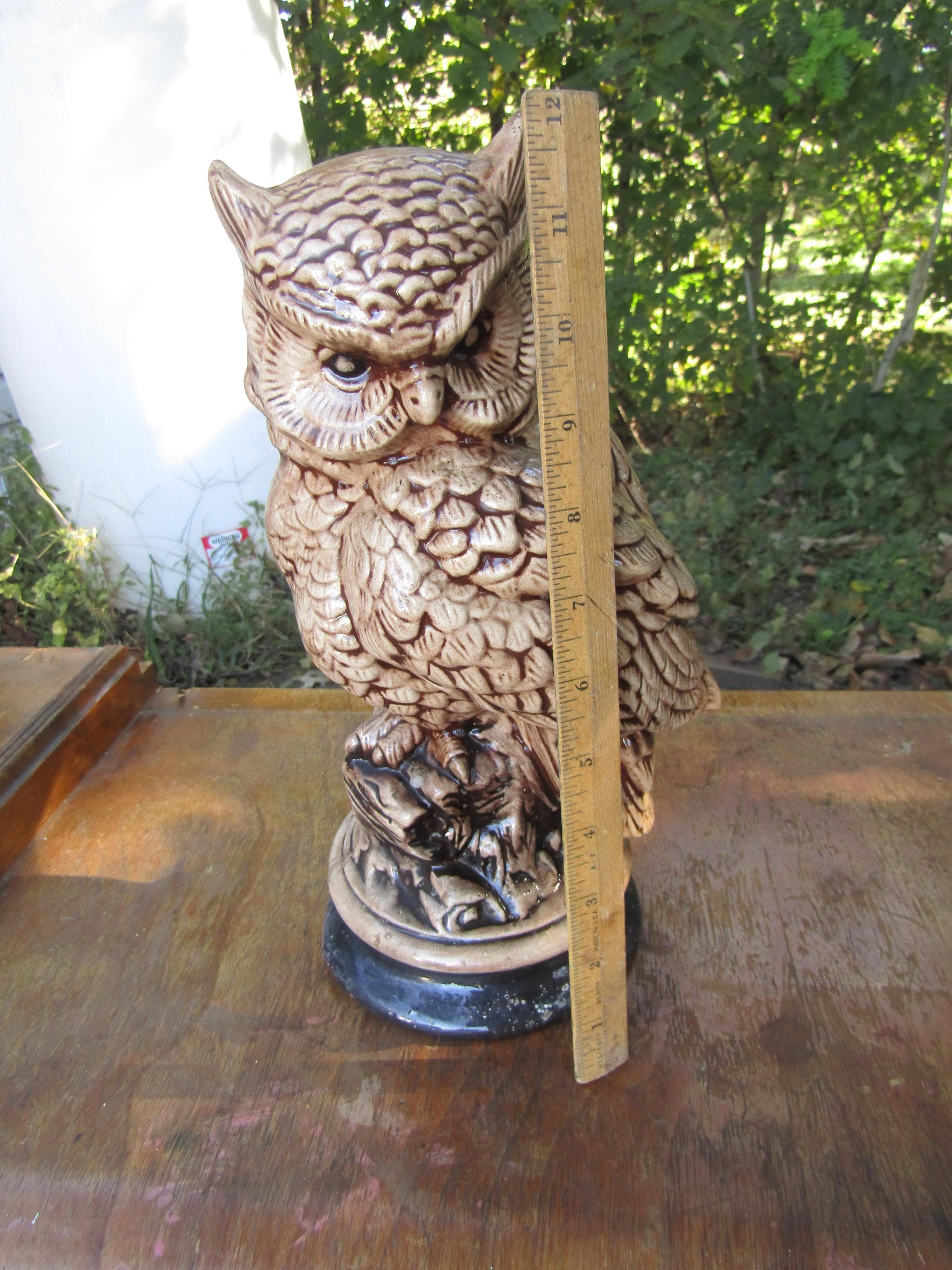 vintage owl figure