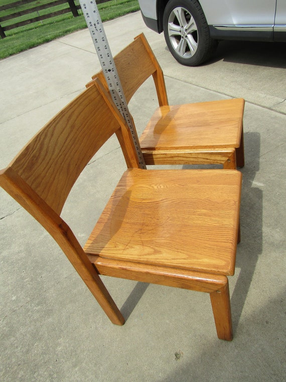 Vintage Buckstaff Chairs All Wood Chairs Etsy UK