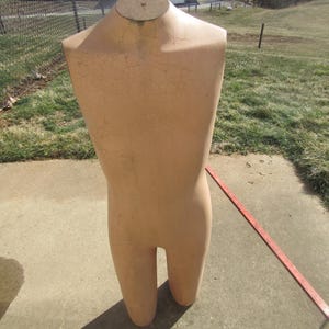 vintage male mannequin