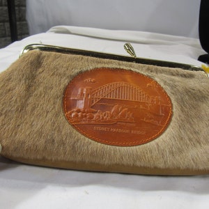 vintage leather coin purse from Australia