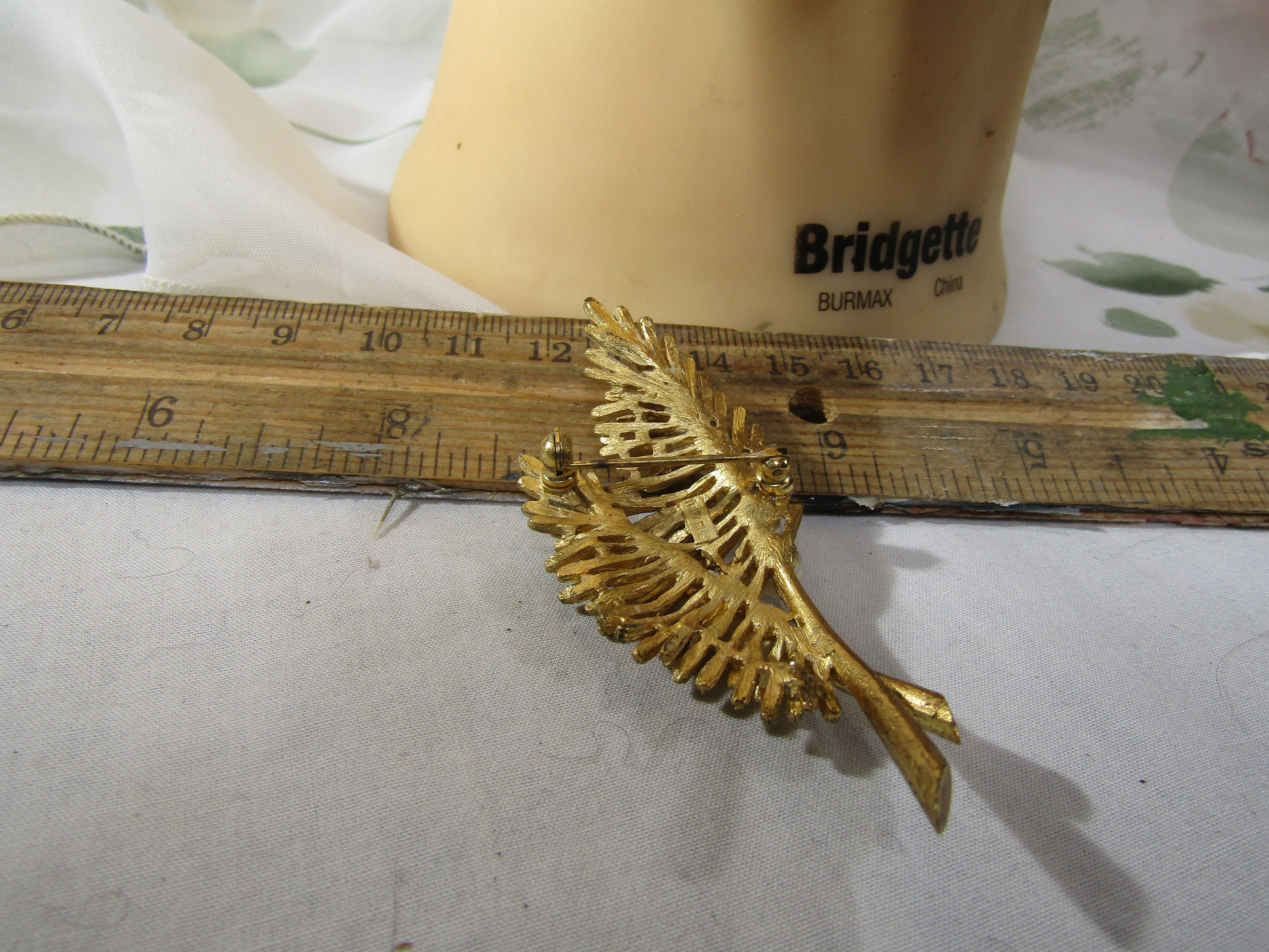 ヴィンテージ クラウン トリファリ パール ブローチ - Etsy 日本