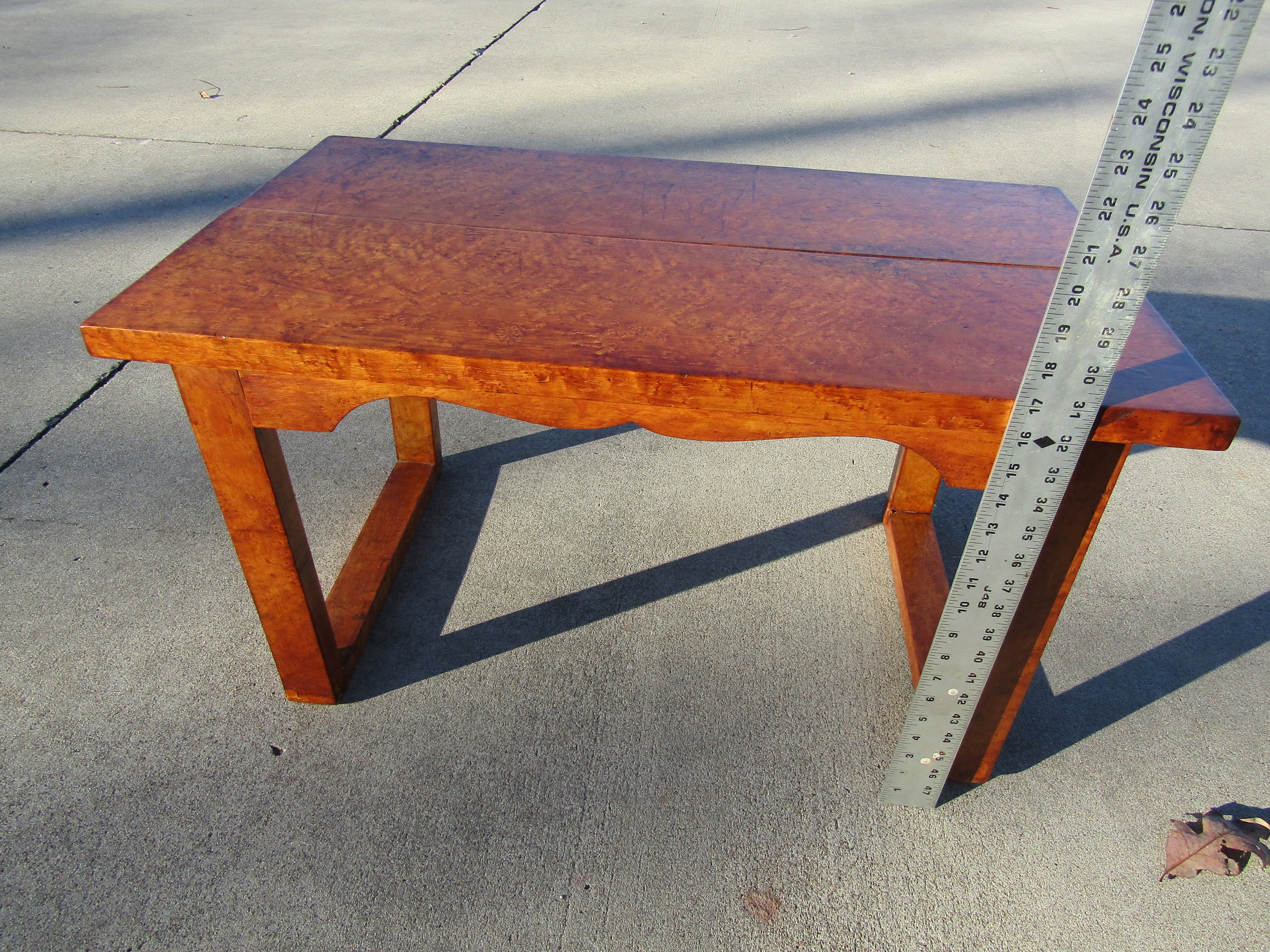 ヴィンテージ バーズアイ メープル/ミッドセンチュリー エンド