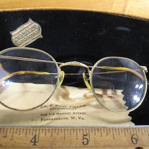 vintage eye glasses/ bifocals