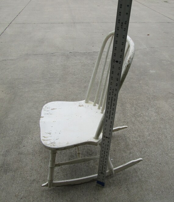 Vintage Farmhouse Sewing Rocking Chair - Etsy