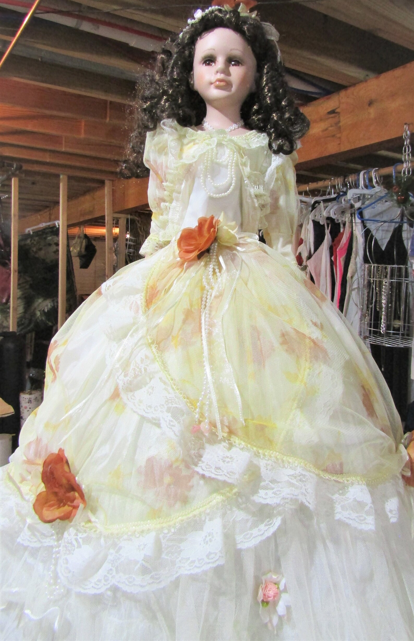 Vintage Goldenvale Collection Porcelain Doll Etsy