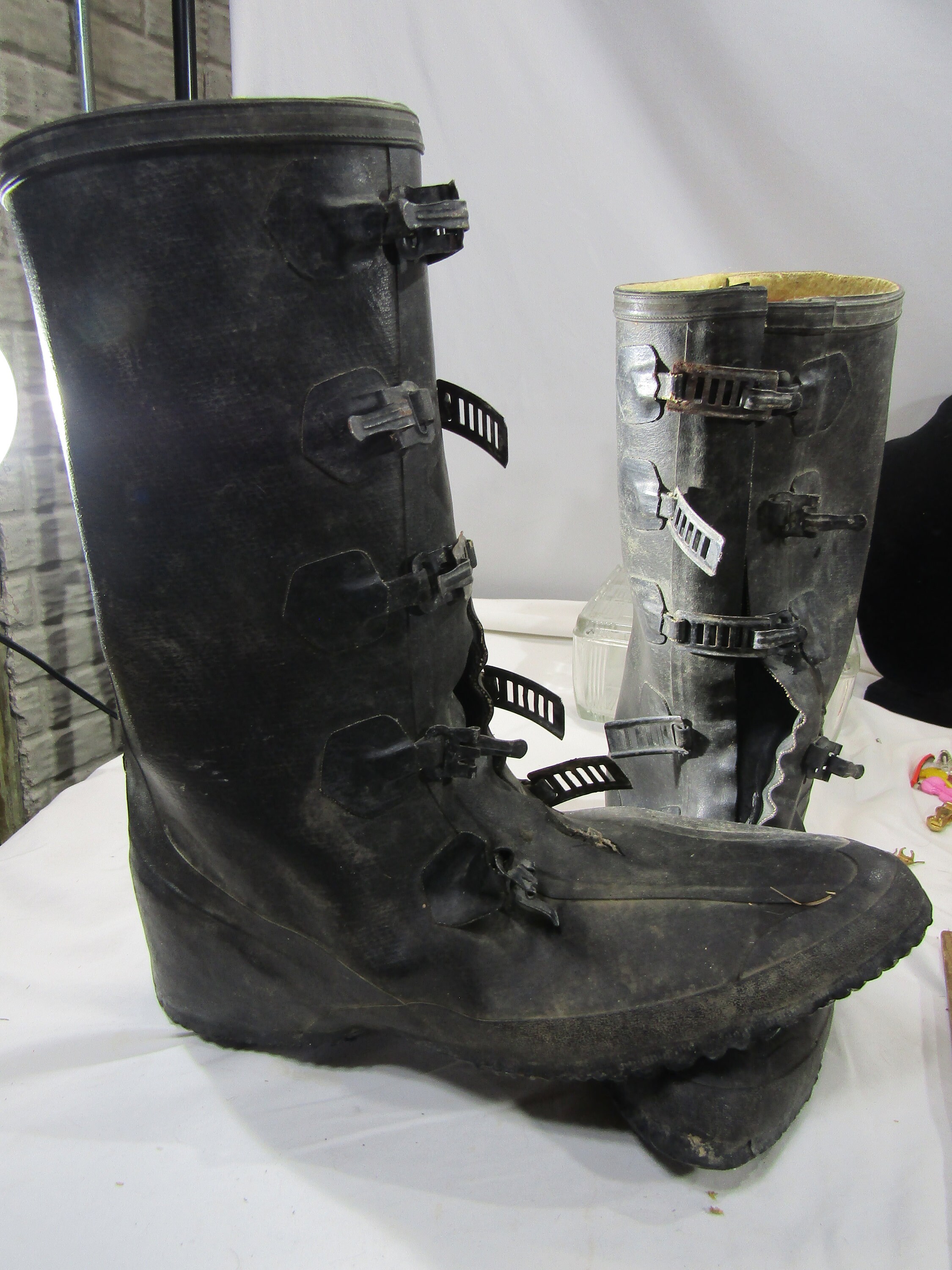 5 buckle rubber boots made usa cheap