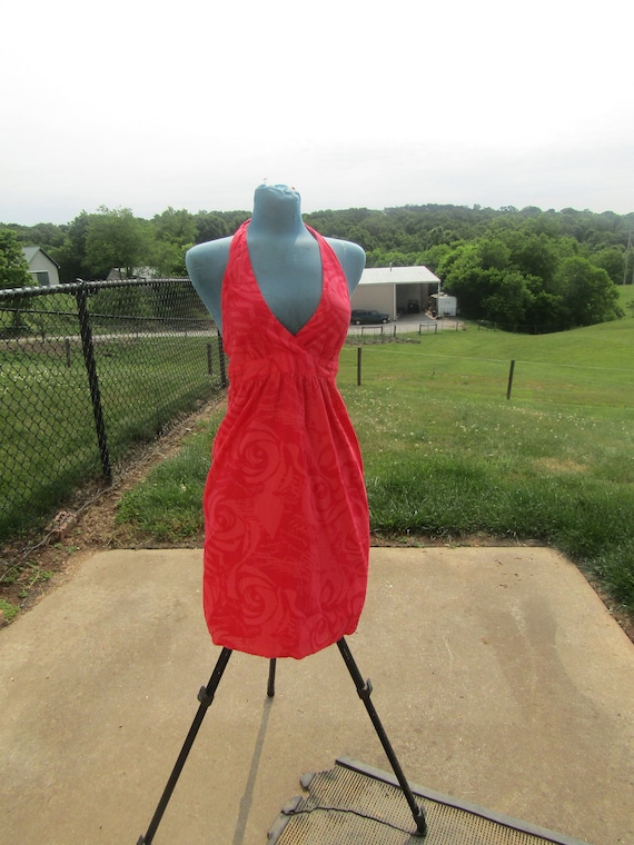 Vintage Halter Top Dress Size Med