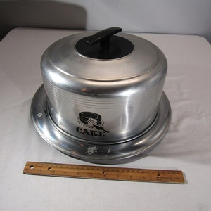 vintage west bend aluminum cake pan