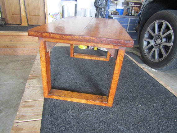 ヴィンテージ バーズアイ メープル/ミッドセンチュリー エンド