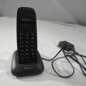 vintage desk top phone/ portable phone/ emerson phones