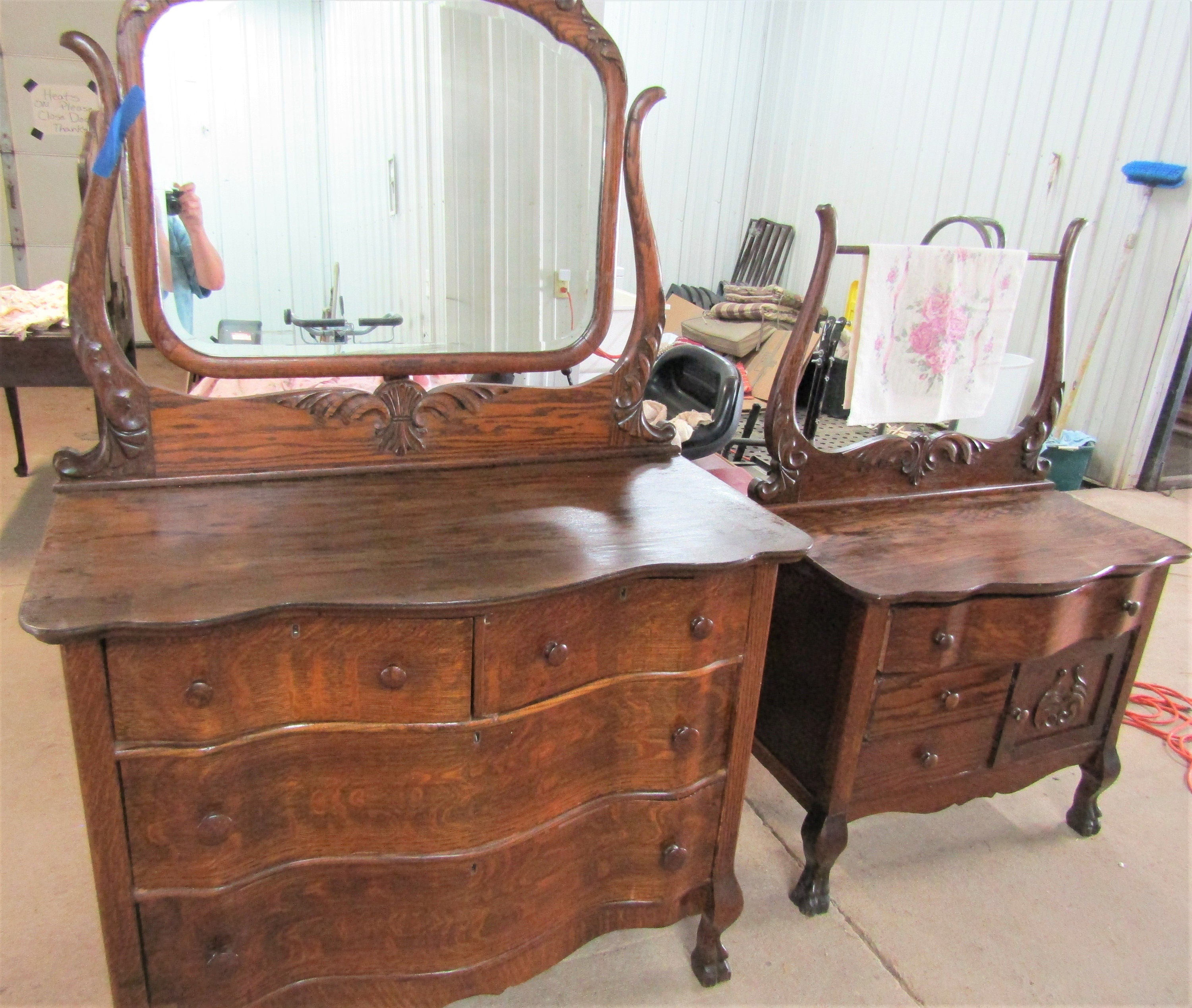 antique mirror for dresser
